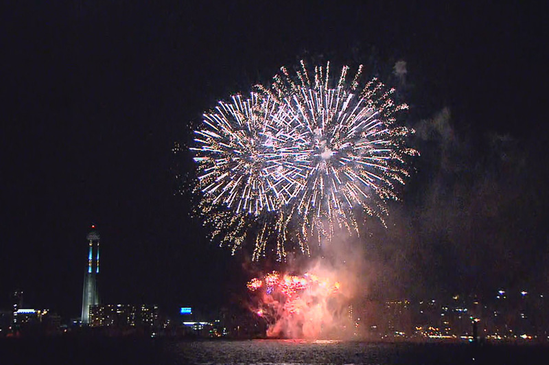 関門海峡花火大会