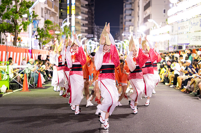 徳島・高円寺・南越谷、日本三大阿波踊りを楽しむ