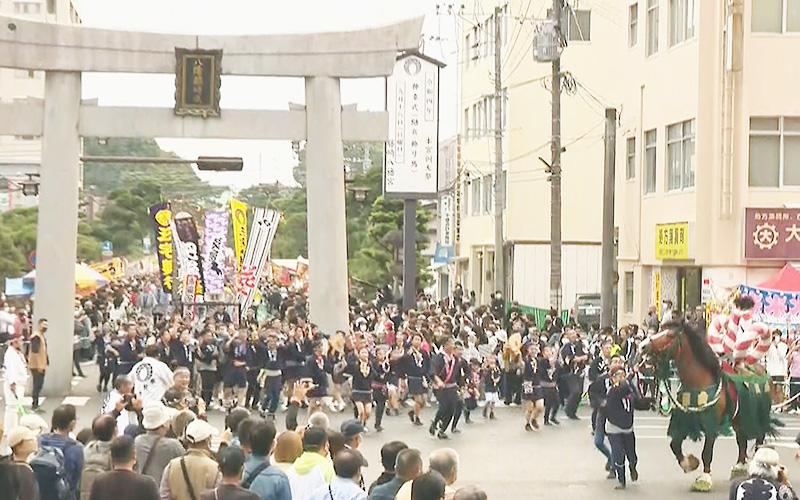 藤崎八旛宮例大祭　～神幸行列～