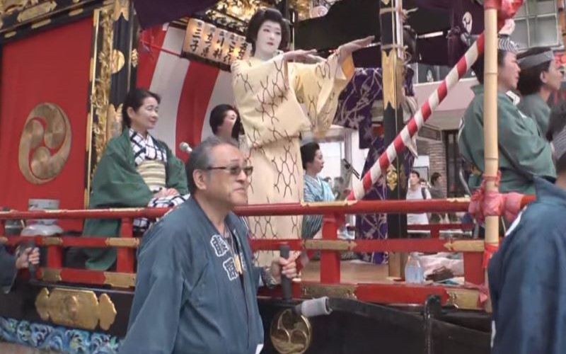 個性豊かな山車