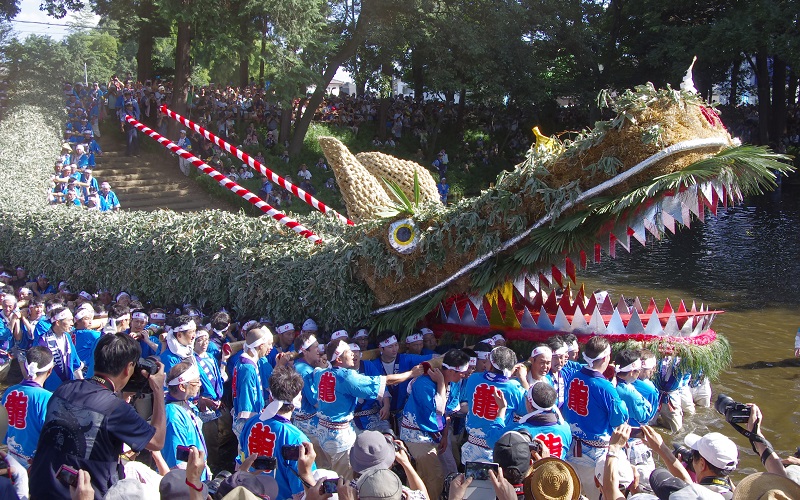 埼玉の祭り！脚折雨乞（すねおりあまごい）