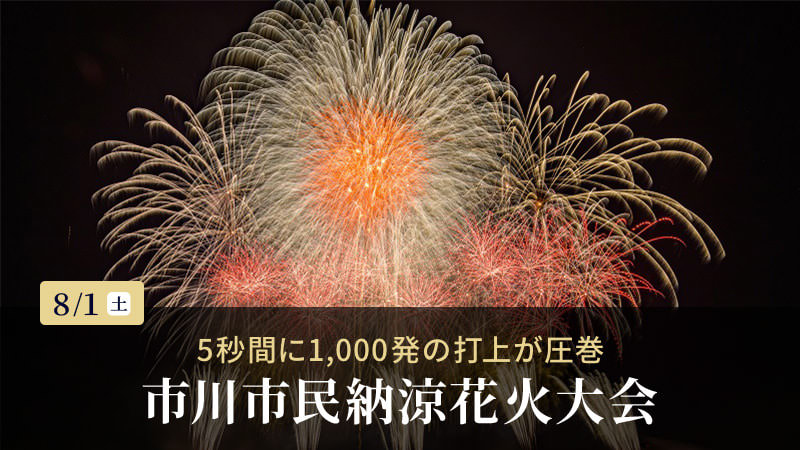 第42回市川市民納涼花火大会