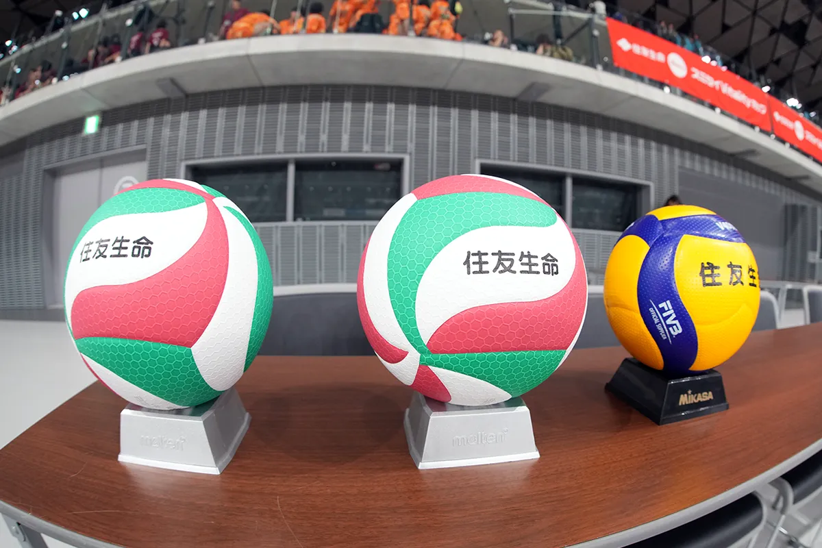 JVA全日本バレーボール小学生大会の試合風景
