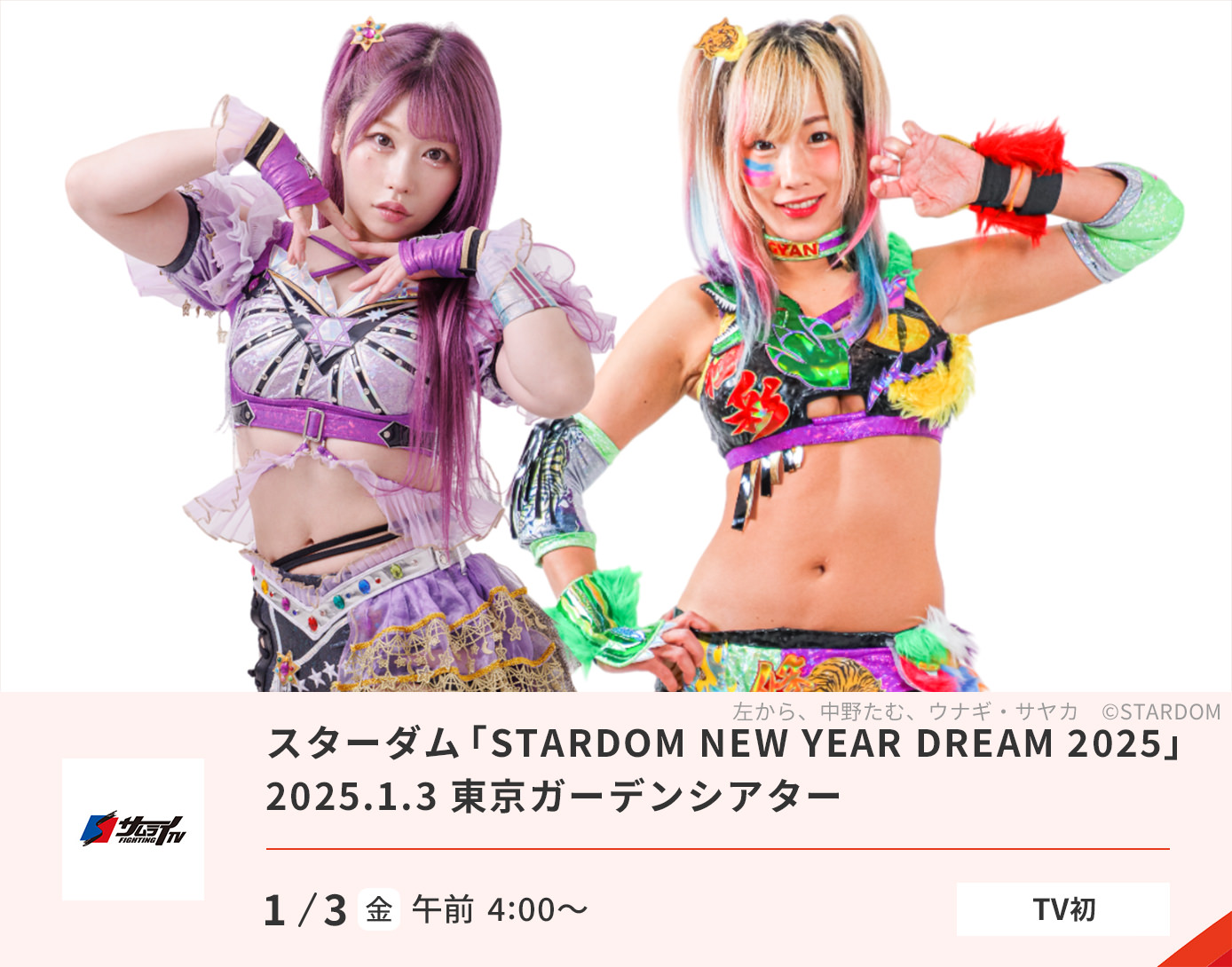 スターダム「STARDOM NEW YEAR DREAM 2025」 2025.1.3 東京ガーデンシアター