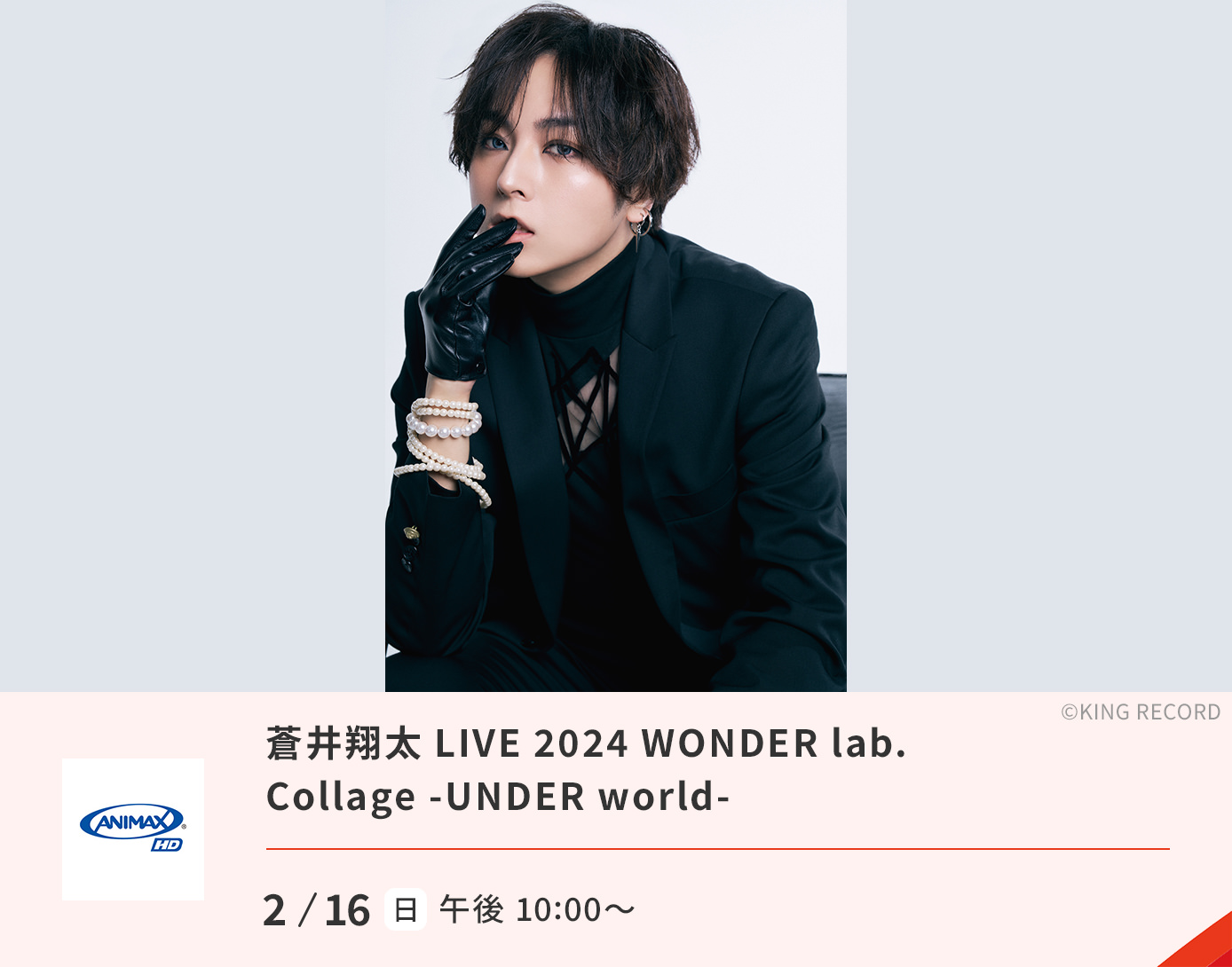 蒼井翔太 LIVE 2024 WONDER lab. Collage -UNDER world-