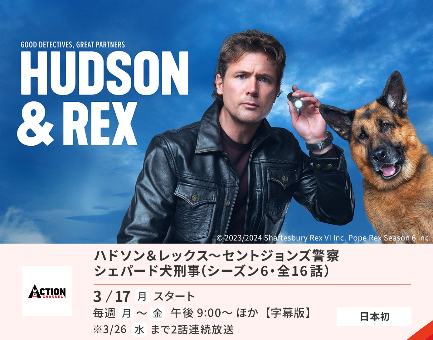 ハドソン＆レックス～セントジョンズ警察シェパード犬刑事（シーズン6）