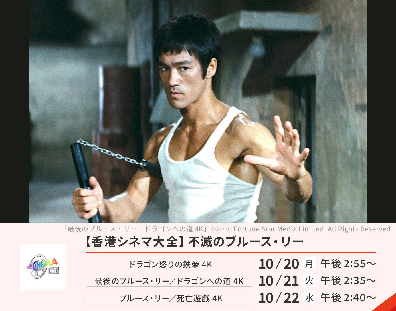 香港シネマ大全：不滅のブルース・リー