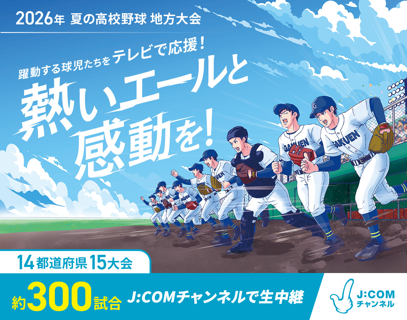 2026年 夏の高校野球-地方大会の放送日程・配信日程