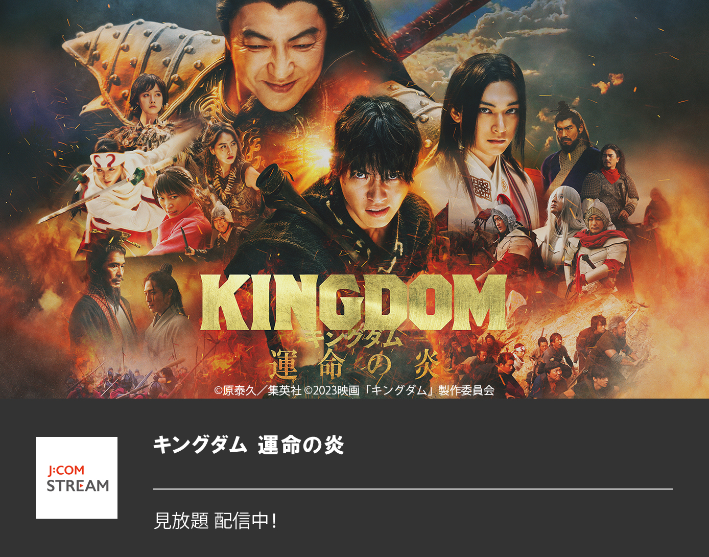 キングダム 運命の炎